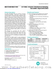 MAX11040KGUU+ datasheet pdf MAXIM - Dallas Semiconductor