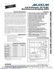 MAX11057ECB+T datasheet pdf MAXIM - Dallas Semiconductor