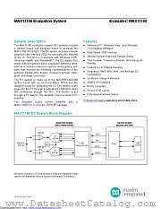 MAX11166EVSYS datasheet pdf MAXIM - Dallas Semiconductor