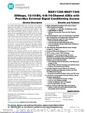 MAX11339ATJ+ datasheet pdf MAXIM - Dallas Semiconductor