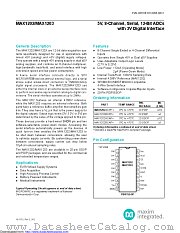 MAX1203AEPP+ datasheet pdf MAXIM - Dallas Semiconductor