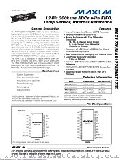 MAX1228BCEP datasheet pdf MAXIM - Dallas Semiconductor