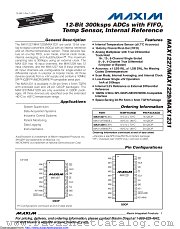 MAX1227BEEE+T datasheet pdf MAXIM - Dallas Semiconductor