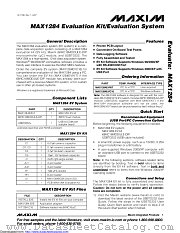 MAX1284EVC16 datasheet pdf MAXIM - Dallas Semiconductor