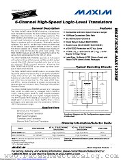 MAX13032E datasheet pdf MAXIM - Dallas Semiconductor