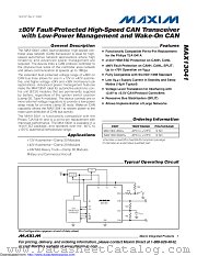 MAX13041ASD+T datasheet pdf MAXIM - Dallas Semiconductor