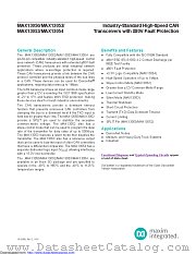 MAX13054ESA+T datasheet pdf MAXIM - Dallas Semiconductor