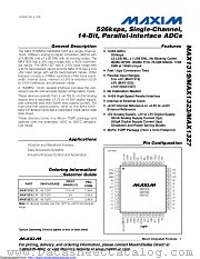 MAX1323 datasheet pdf MAXIM - Dallas Semiconductor