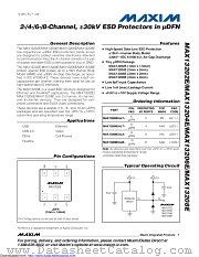 MAX13202EALT+ datasheet pdf MAXIM - Dallas Semiconductor