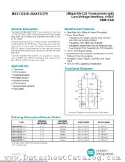 MAX13236EETE+ datasheet pdf MAXIM - Dallas Semiconductor