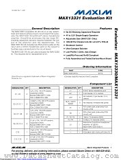 MAX13331EVKIT+ datasheet pdf MAXIM - Dallas Semiconductor