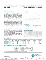 MAX13444E datasheet pdf MAXIM - Dallas Semiconductor