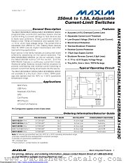 MAX14523BATA/V+ datasheet pdf MAXIM - Dallas Semiconductor