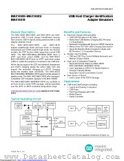 MAX14618ETA+ datasheet pdf MAXIM - Dallas Semiconductor