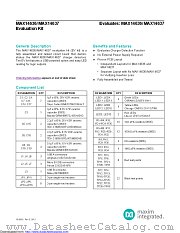 MAX14636EVKIT datasheet pdf MAXIM - Dallas Semiconductor