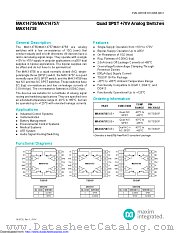 MAX14757EUE+ datasheet pdf MAXIM - Dallas Semiconductor