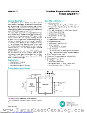 MAX14832DEMBD# datasheet pdf MAXIM - Dallas Semiconductor