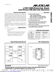MAX1489ECSD+ datasheet pdf MAXIM - Dallas Semiconductor