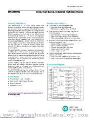 MAX14900E datasheet pdf MAXIM - Dallas Semiconductor