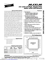MAX1495CCJ+ datasheet pdf MAXIM - Dallas Semiconductor
