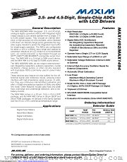 MAX1494CCJ+ datasheet pdf MAXIM - Dallas Semiconductor
