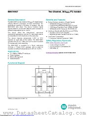 MAX14937 datasheet pdf MAXIM - Dallas Semiconductor