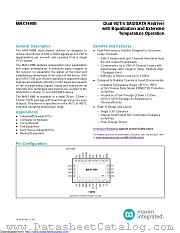 MAX14986 datasheet pdf MAXIM - Dallas Semiconductor