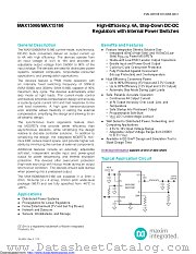 MAX15166EWE+ datasheet pdf MAXIM - Dallas Semiconductor