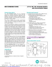 MAX15090CEWI+ datasheet pdf MAXIM - Dallas Semiconductor