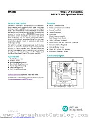 MAX153EAP-T datasheet pdf MAXIM - Dallas Semiconductor