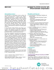 MAX15303ETL+ datasheet pdf MAXIM - Dallas Semiconductor