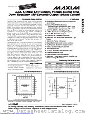 MAX1536ETI-T datasheet pdf MAXIM - Dallas Semiconductor