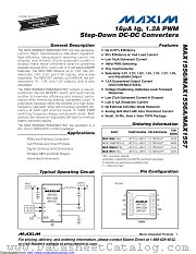 MAX1556AETB+ datasheet pdf MAXIM - Dallas Semiconductor