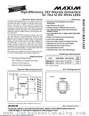 MAX1561ETA-T datasheet pdf MAXIM - Dallas Semiconductor