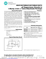 MAX16074RS17D2+ datasheet pdf MAXIM - Dallas Semiconductor