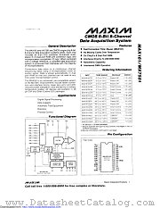 MAX161CCWI+ datasheet pdf MAXIM - Dallas Semiconductor