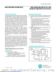 MAX16833AUE/V+TCFX datasheet pdf MAXIM - Dallas Semiconductor