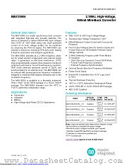 MAX16904RAUE33+ datasheet pdf MAXIM - Dallas Semiconductor