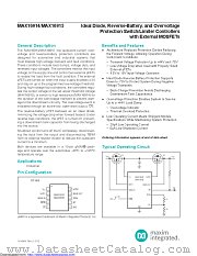 MAX16915AUB+T datasheet pdf MAXIM - Dallas Semiconductor