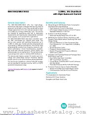 MAX16932 datasheet pdf MAXIM - Dallas Semiconductor