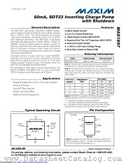 MAX1697TEUT+ datasheet pdf MAXIM - Dallas Semiconductor