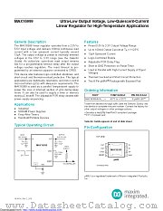 MAX16999AUA10+T datasheet pdf MAXIM - Dallas Semiconductor