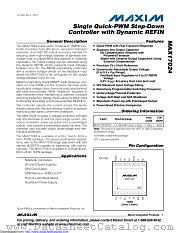 MAX17024ETD+T datasheet pdf MAXIM - Dallas Semiconductor