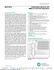 MAX17061AETI+T datasheet pdf MAXIM - Dallas Semiconductor