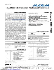 MAX17061AEVKIT datasheet pdf MAXIM - Dallas Semiconductor