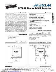 MAX17062ETB+T datasheet pdf MAXIM - Dallas Semiconductor