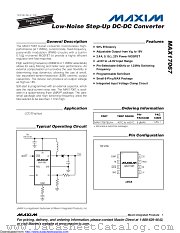 MAX17067EUA+T datasheet pdf MAXIM - Dallas Semiconductor
