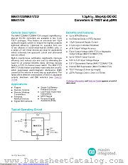 MAX1723ELT+ datasheet pdf MAXIM - Dallas Semiconductor