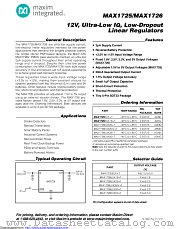 MAX1726EUK50 datasheet pdf MAXIM - Dallas Semiconductor