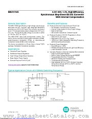 MAX17545ATP+T datasheet pdf MAXIM - Dallas Semiconductor